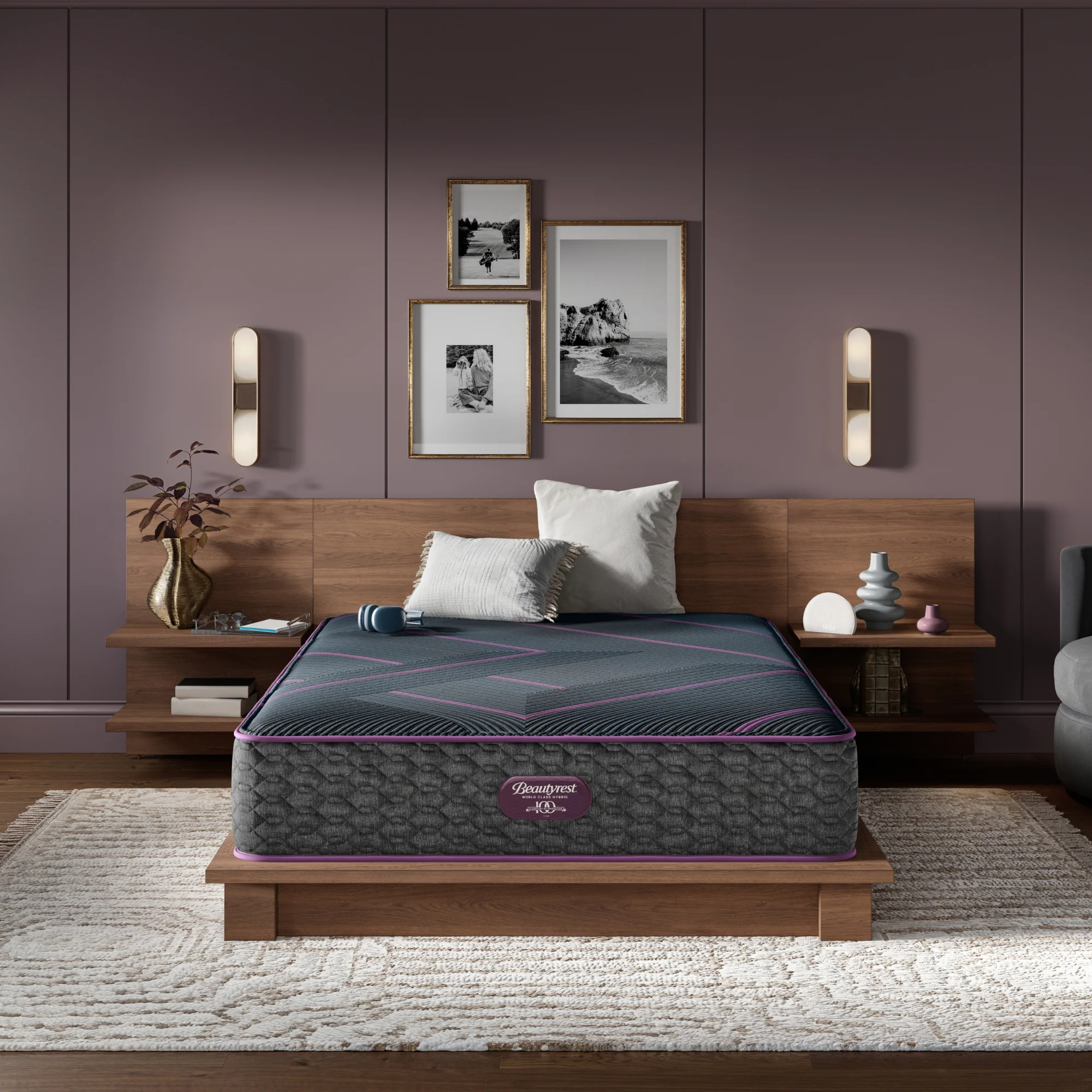 Beautyrest World Class Level Three Hybrid Firm