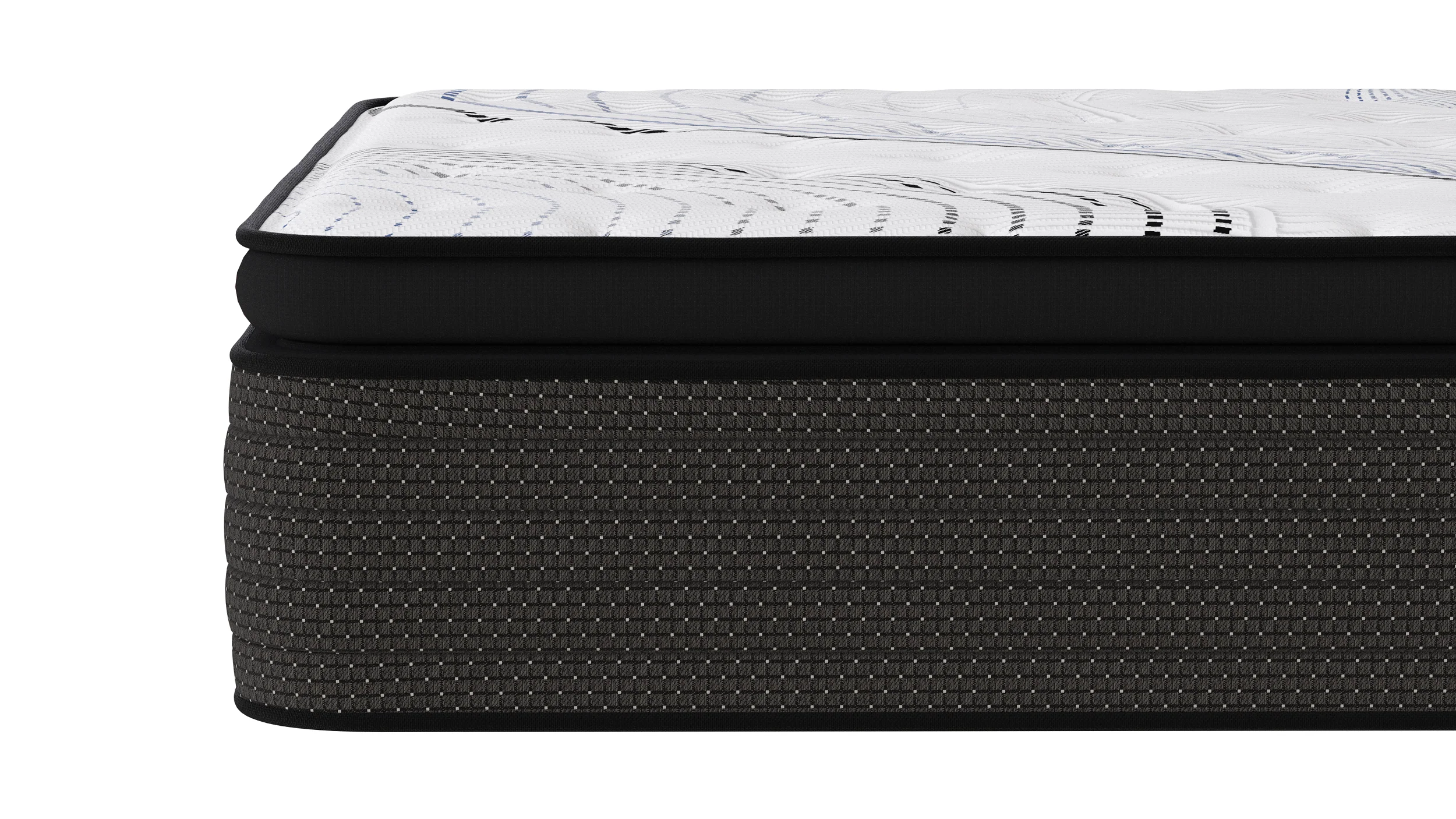 Cobalt Plush Pillow Top - Image 4