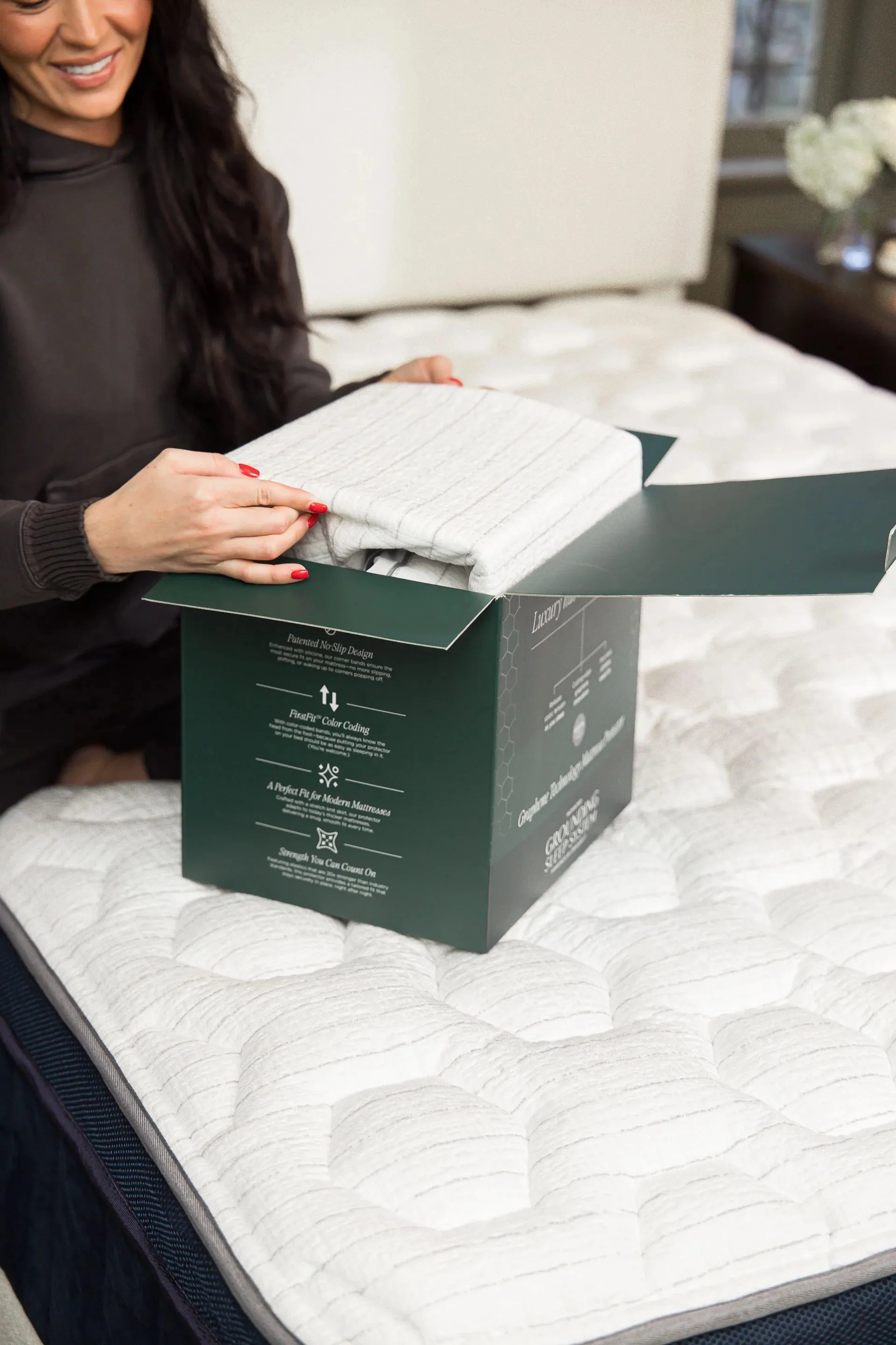 Dreamfit Grounding 5 Sided Mattress Protector - Image 3