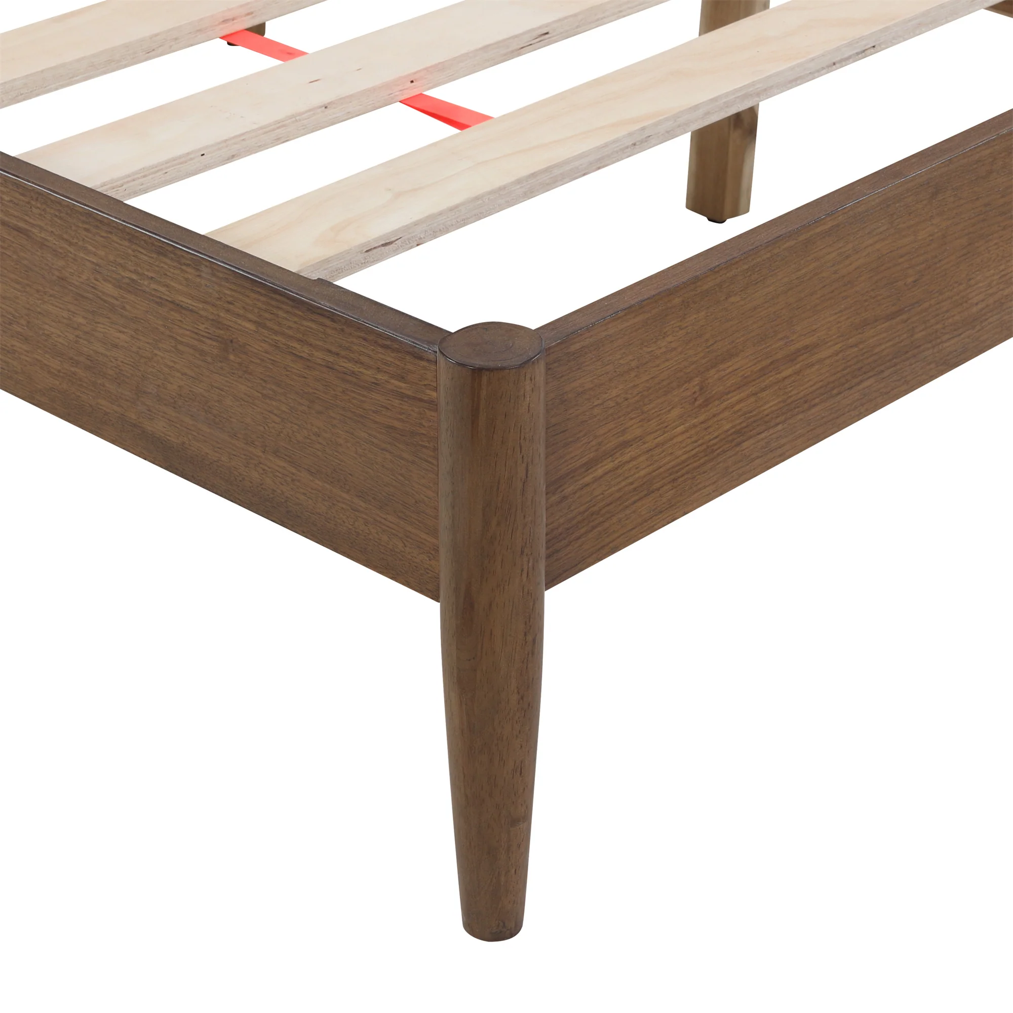 Infinity Del Mar Upholstered Platform Walnut Bed - Image 10