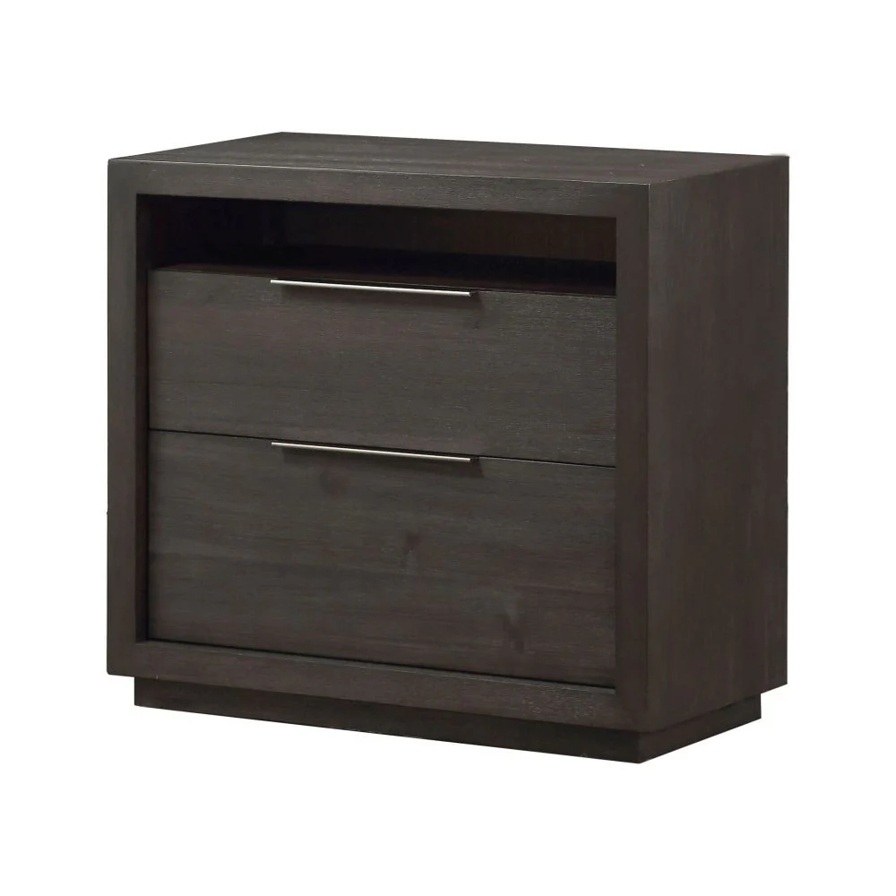 Modus Avant Dark Brown Nightstand - Image 3