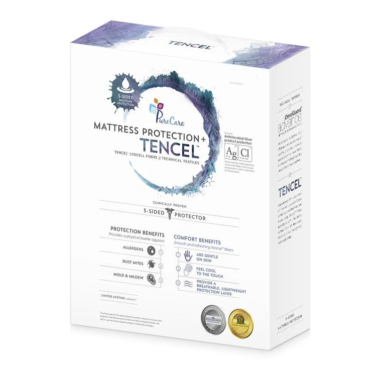 PureCare Tencel 5-sided Mattress Protector
