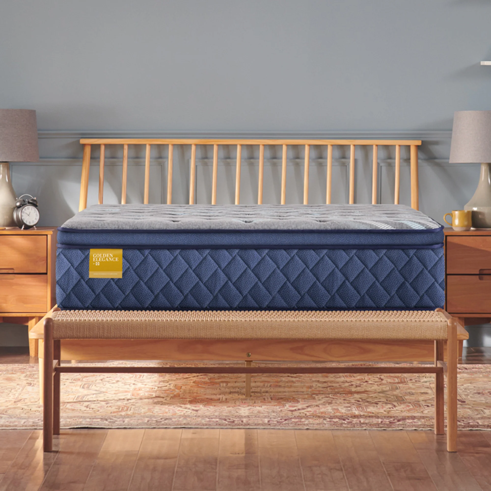 Sealy Golden Elegance Ella Bay Soft Euro Pillow Top