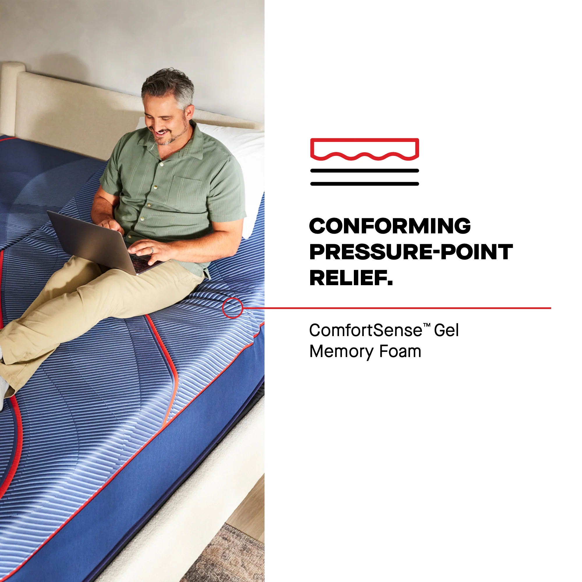 Sealy Posturepedic Elite HPoint2 Hybrid Soft Mattress - Image 8