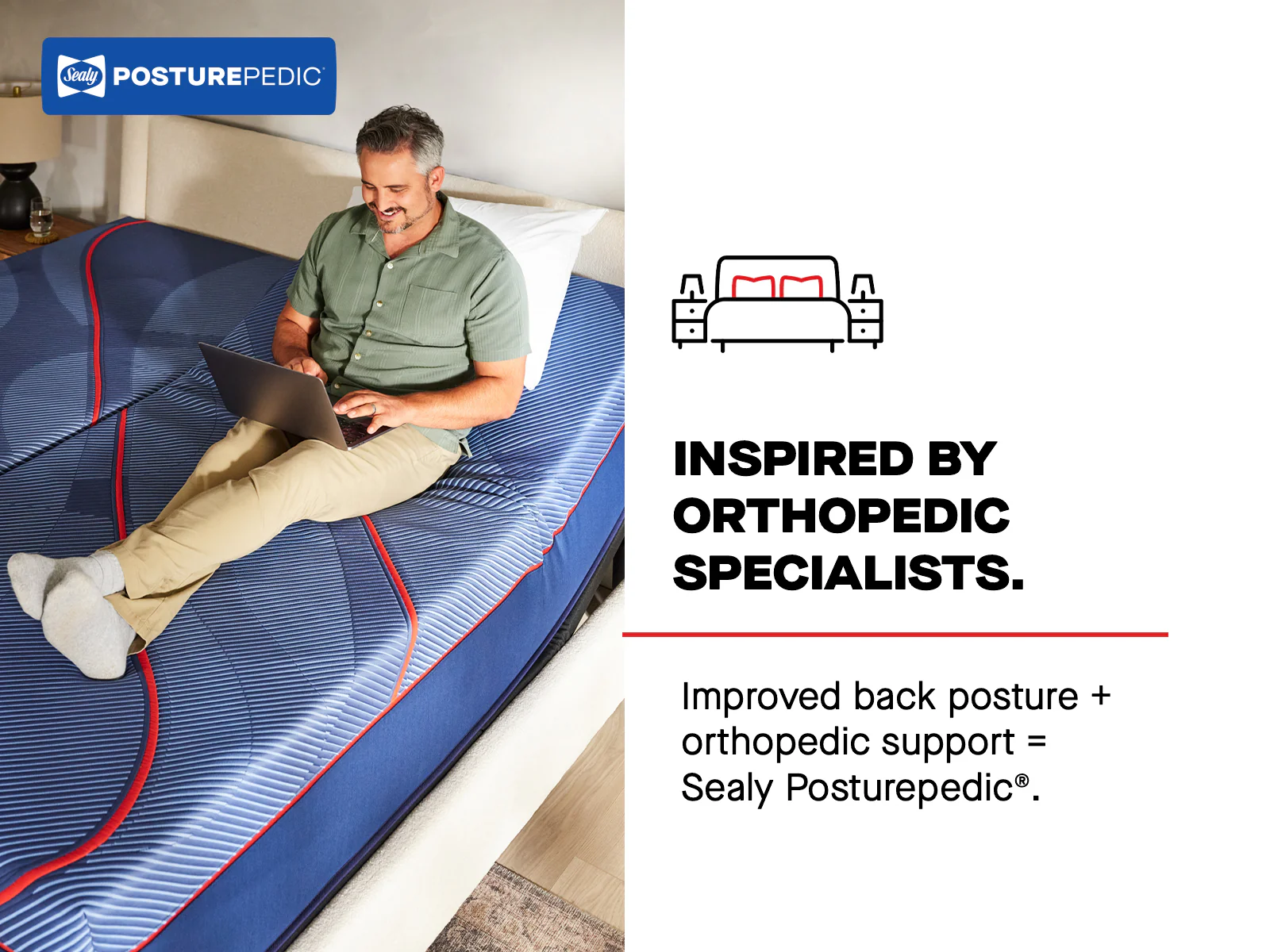 Sealy Posturepedic Elite HPoint2 Hybrid Soft Mattress - Image 9