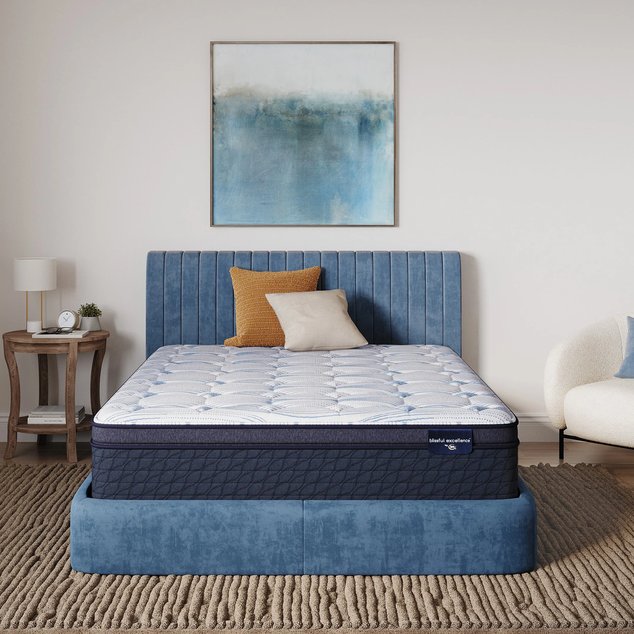 Serta Blissful Excellence Delani Meadows Firm Pillow Top Twin XL Mattress
