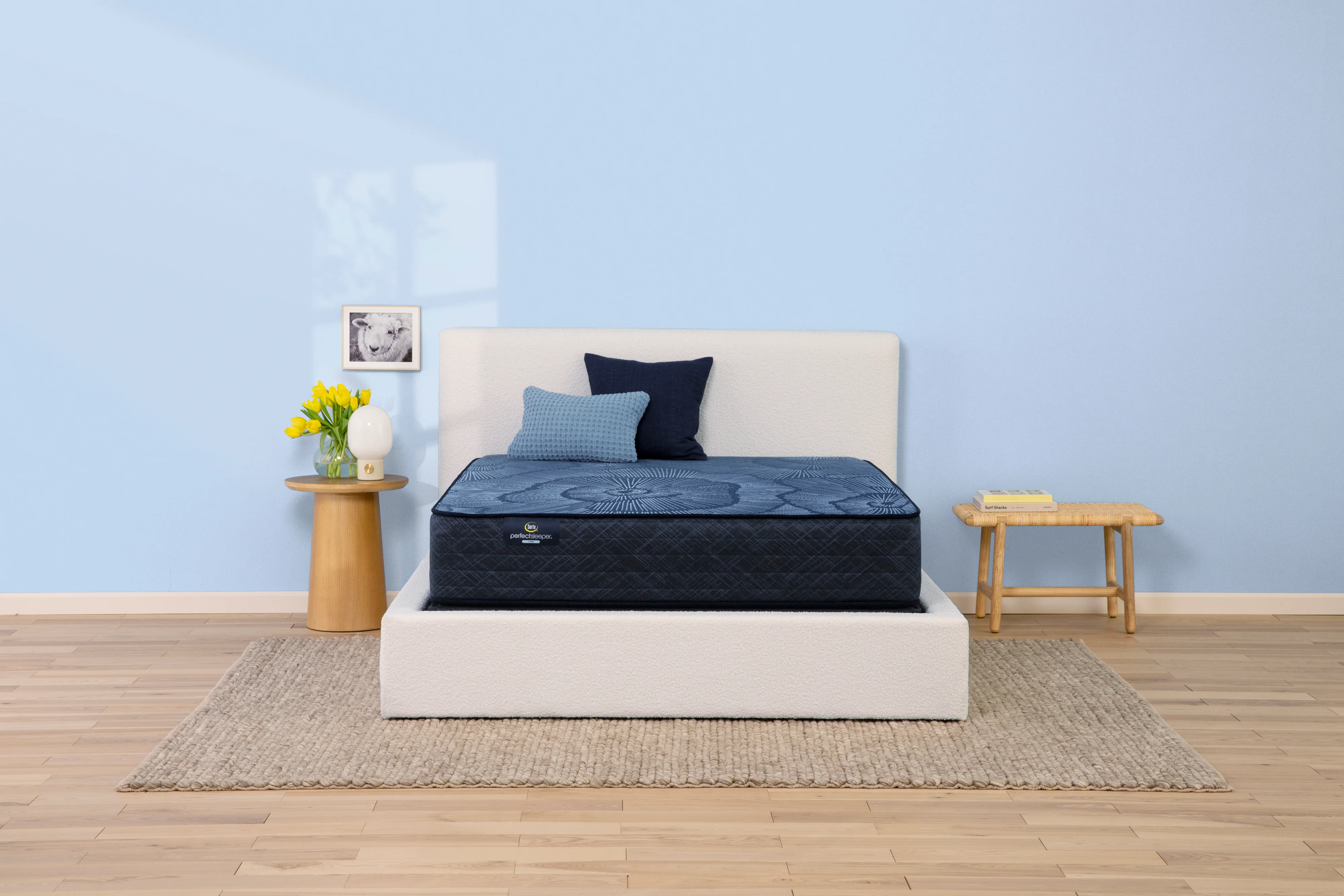 Serta Perfect Sleeper Dazzling Night Hybrid Medium Twin Mattress - Image 2