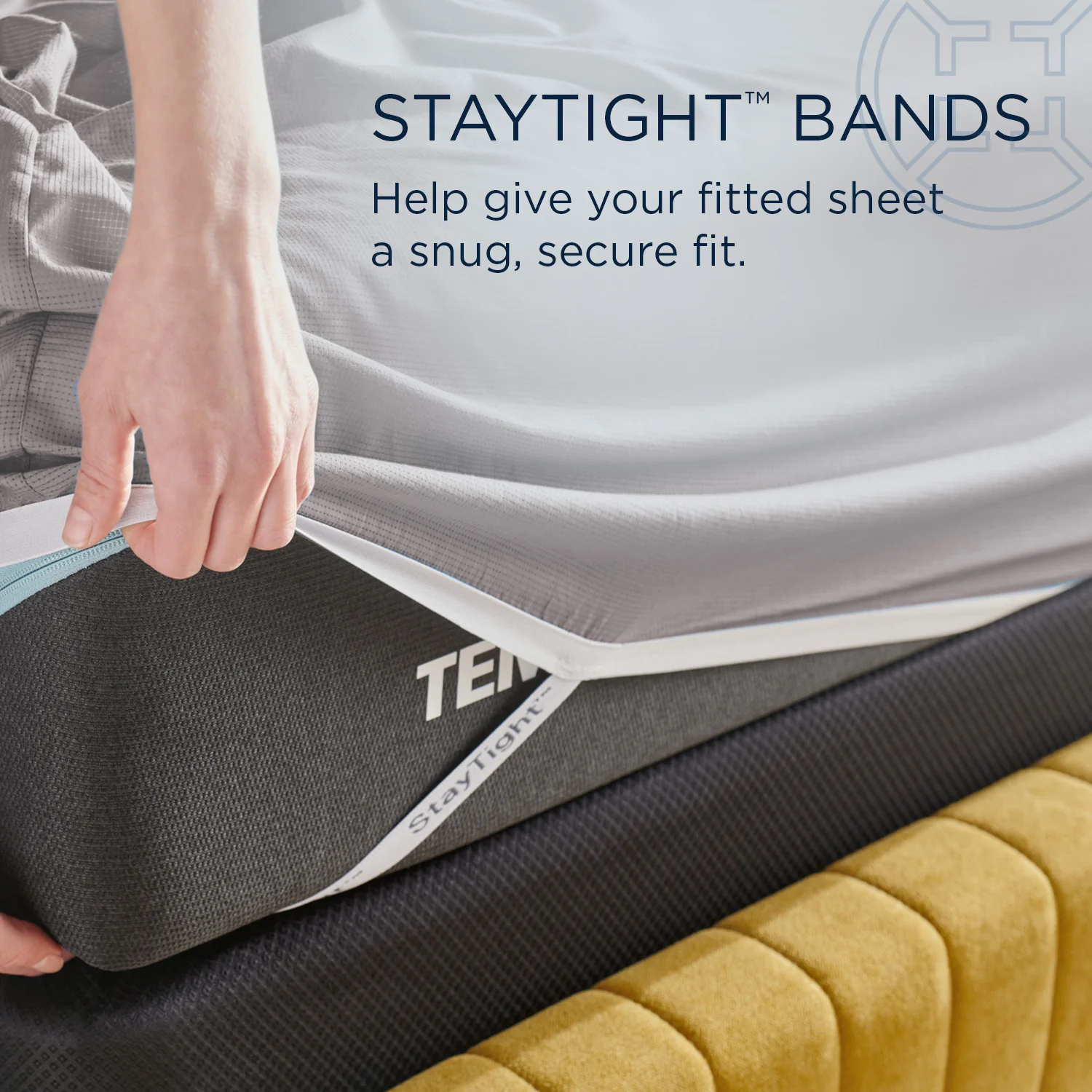 Tempur-ProAir Sheets Cool Gray - Image 6