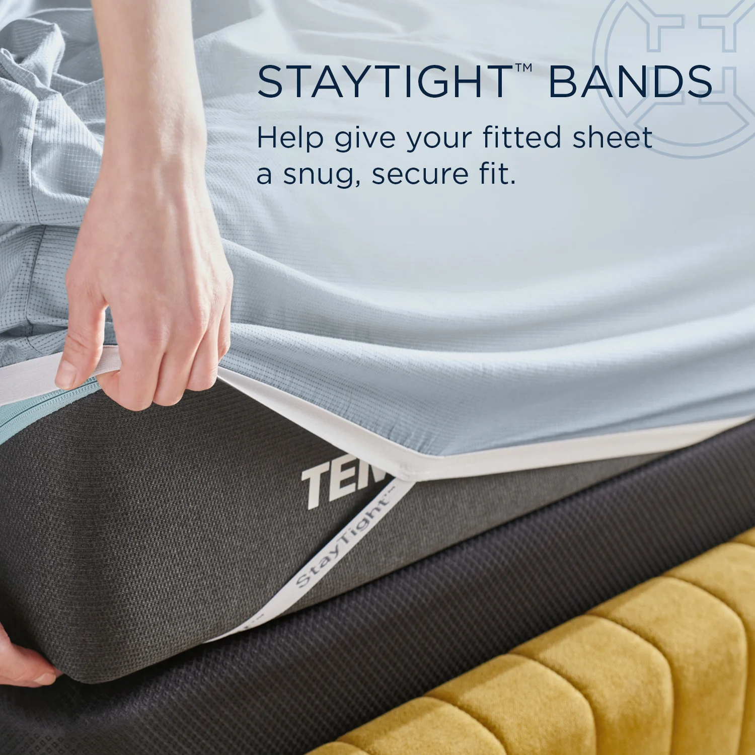 Tempur-ProAir Sheets Sleepy Blue - Image 6